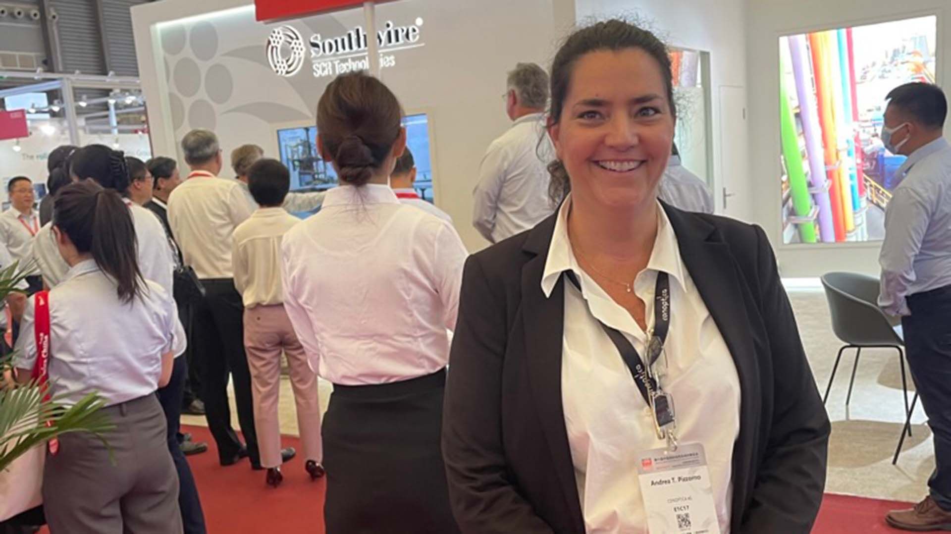 Andrea – her journey from global logistics to state-of-the-art measurement systems